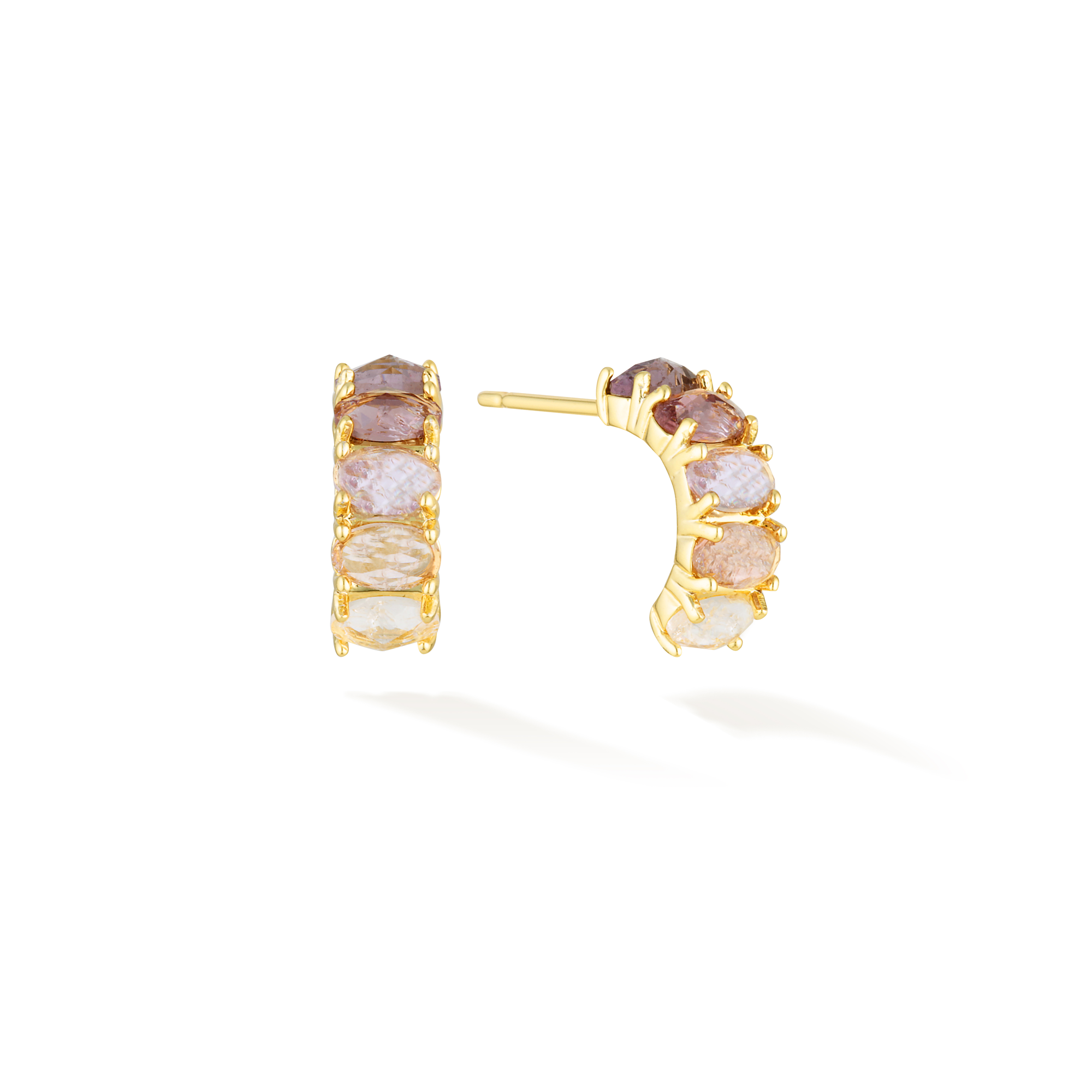 Intuition of Royalties - February Birthstone Earrings (Amethyst)