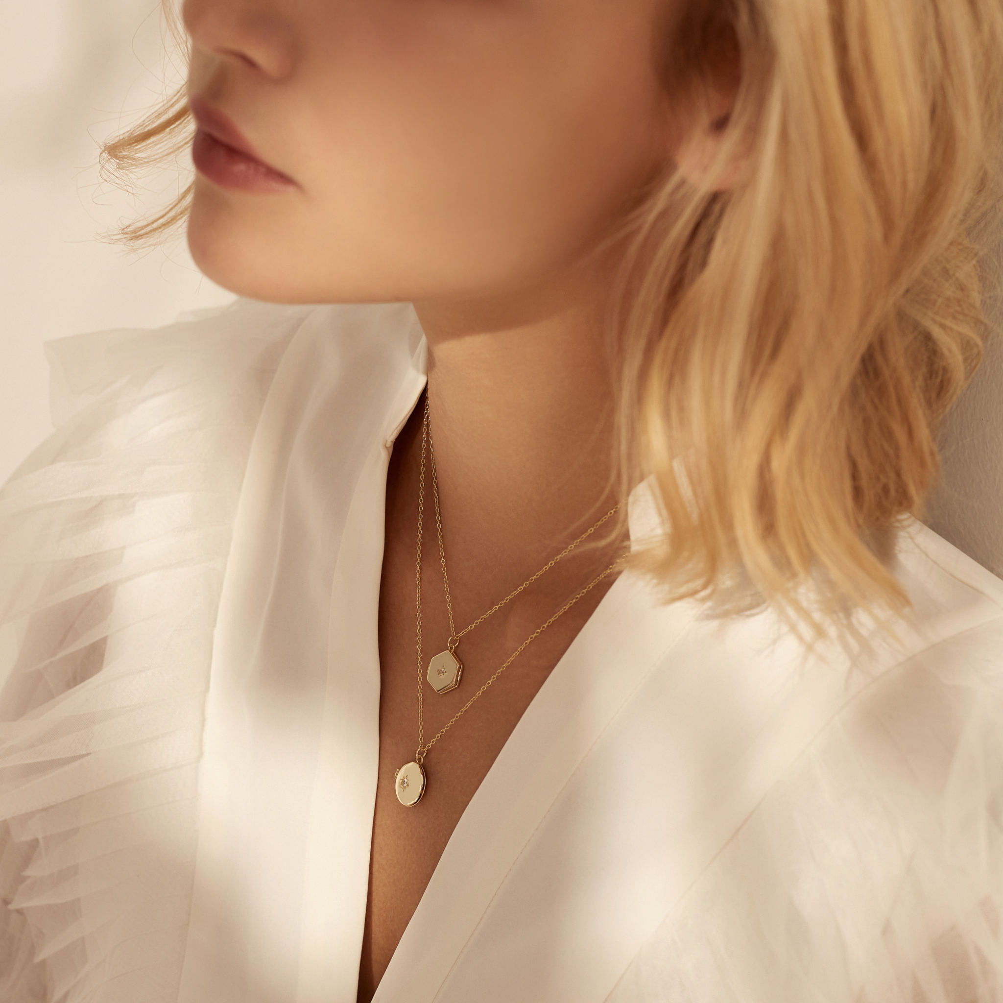 Oculus of Time Locket Necklace