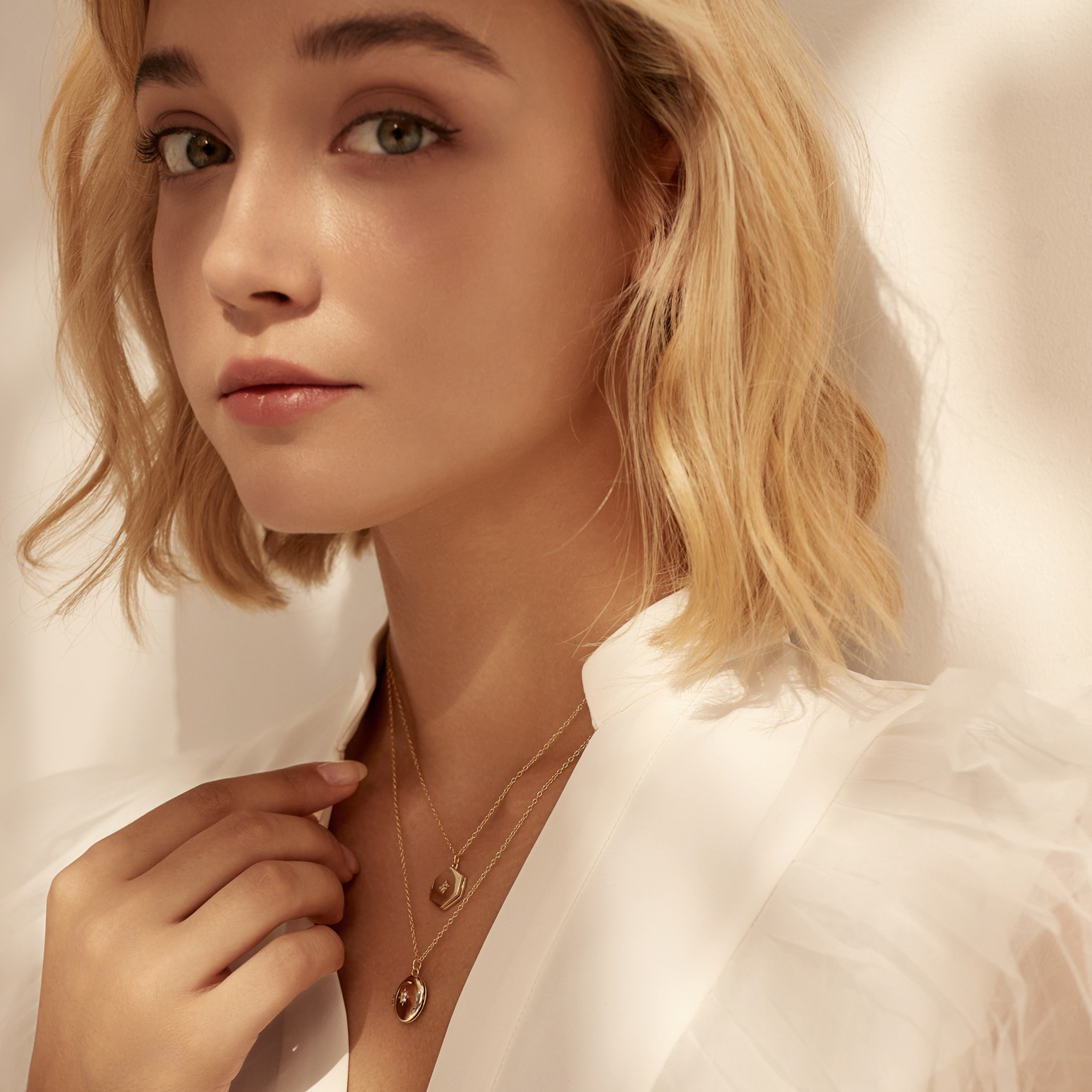 Oculus of Time Locket Necklace