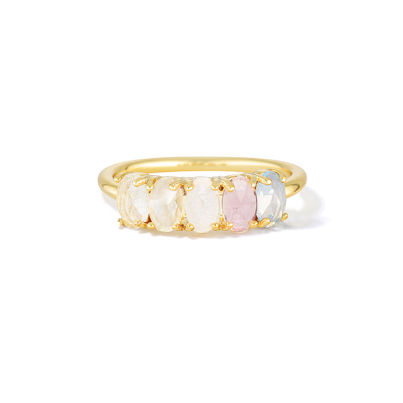 June ombre sales birthstone ring