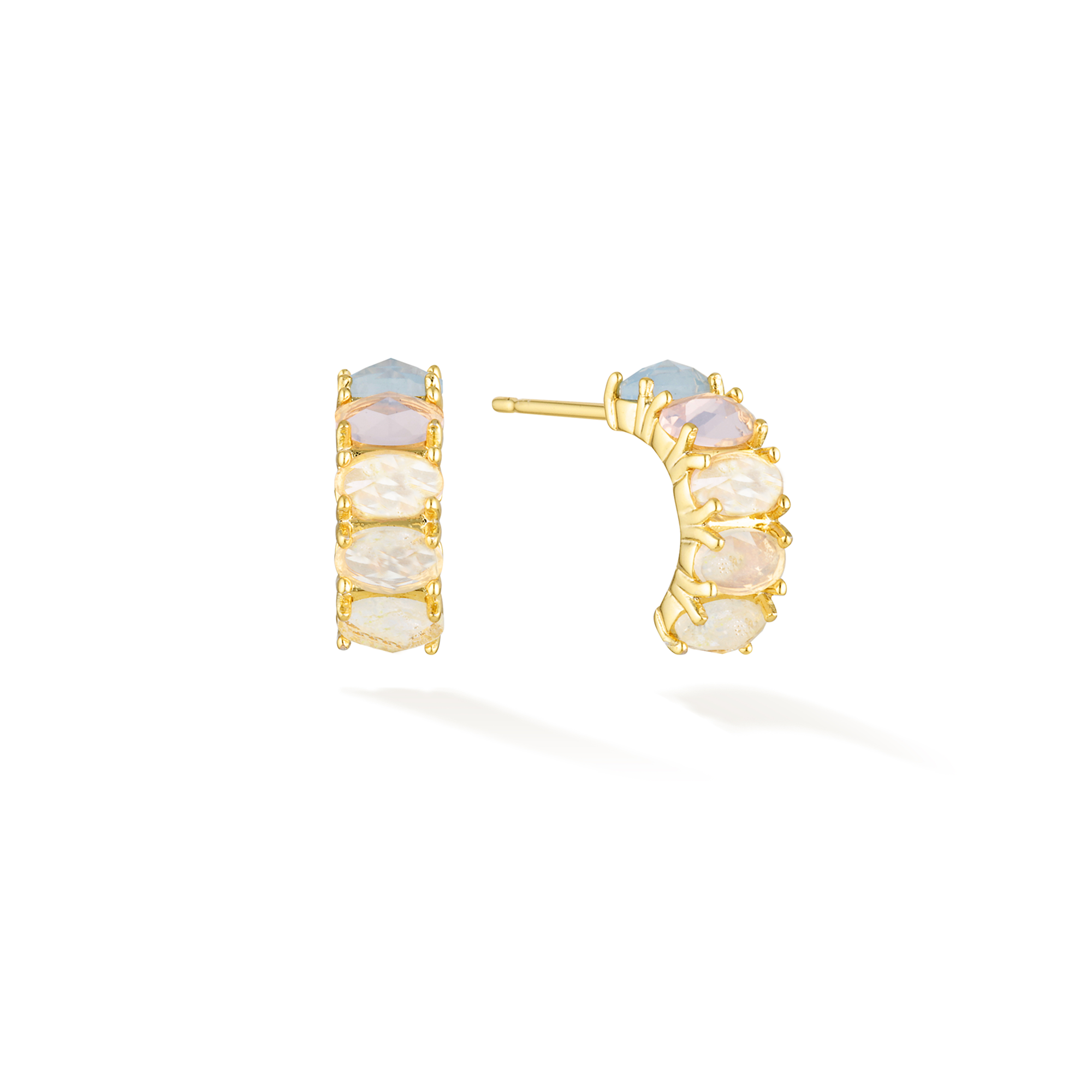 Soul Protection - June Birthstone Earrings (Moonstone)