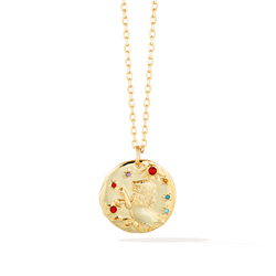 Zodiac Baroque Necklace - Leo