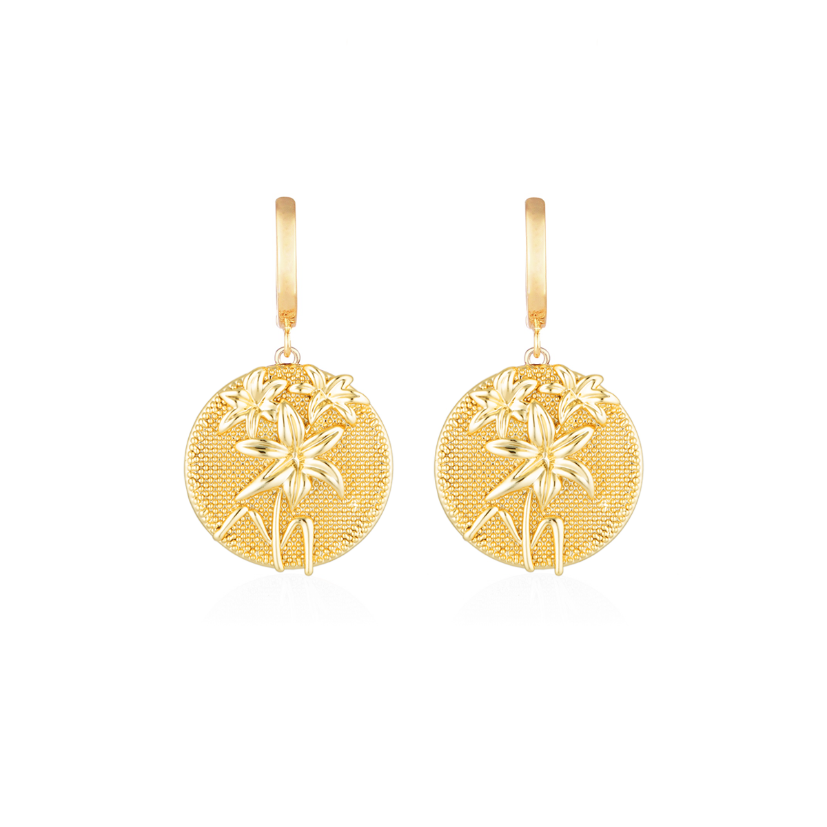 May Birthflower Earrings - Lily of the Valley