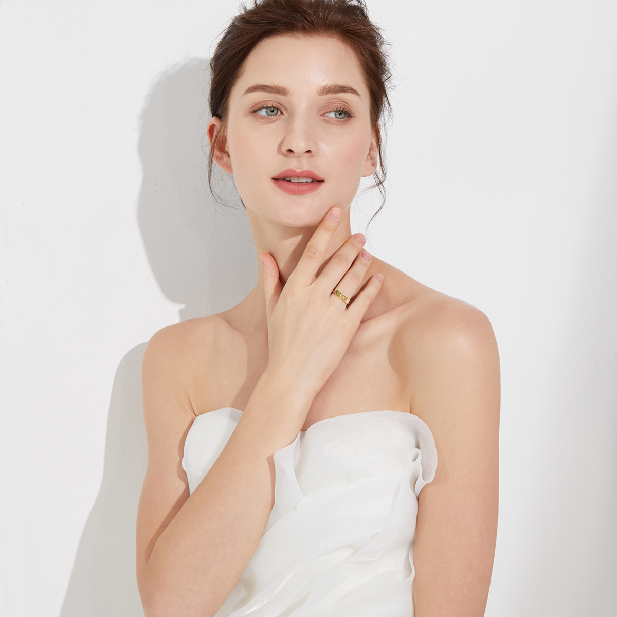 Wellbeing of the Spirit - August Birthstone Ring (Peridot)