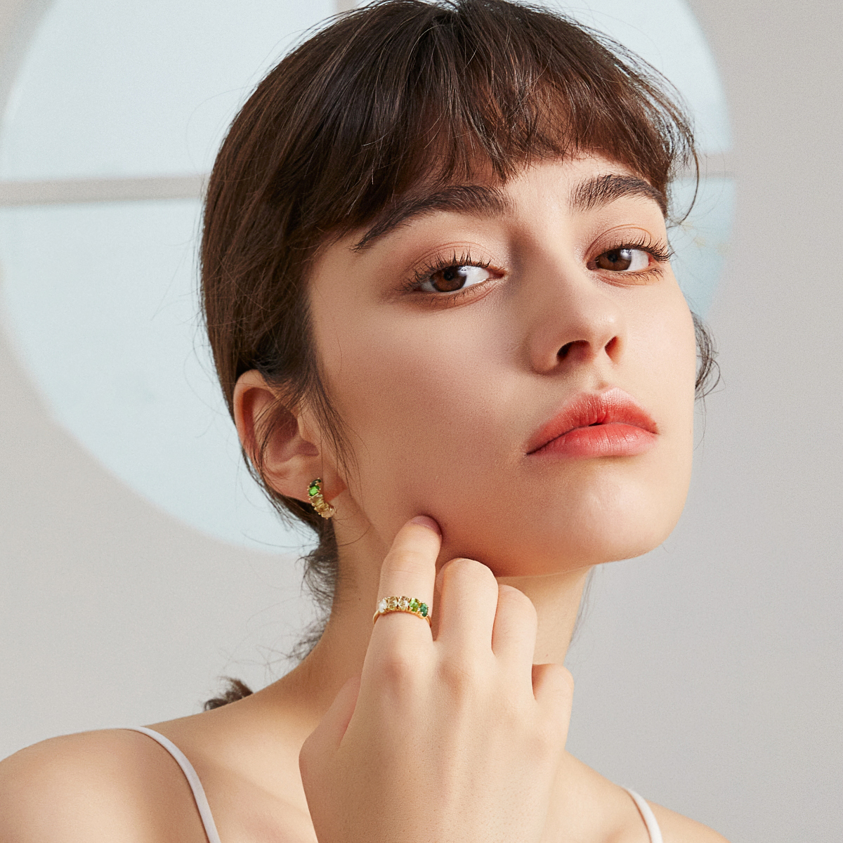 Wellbeing of the Spirit - August Birthstone Earrings (Peridot)