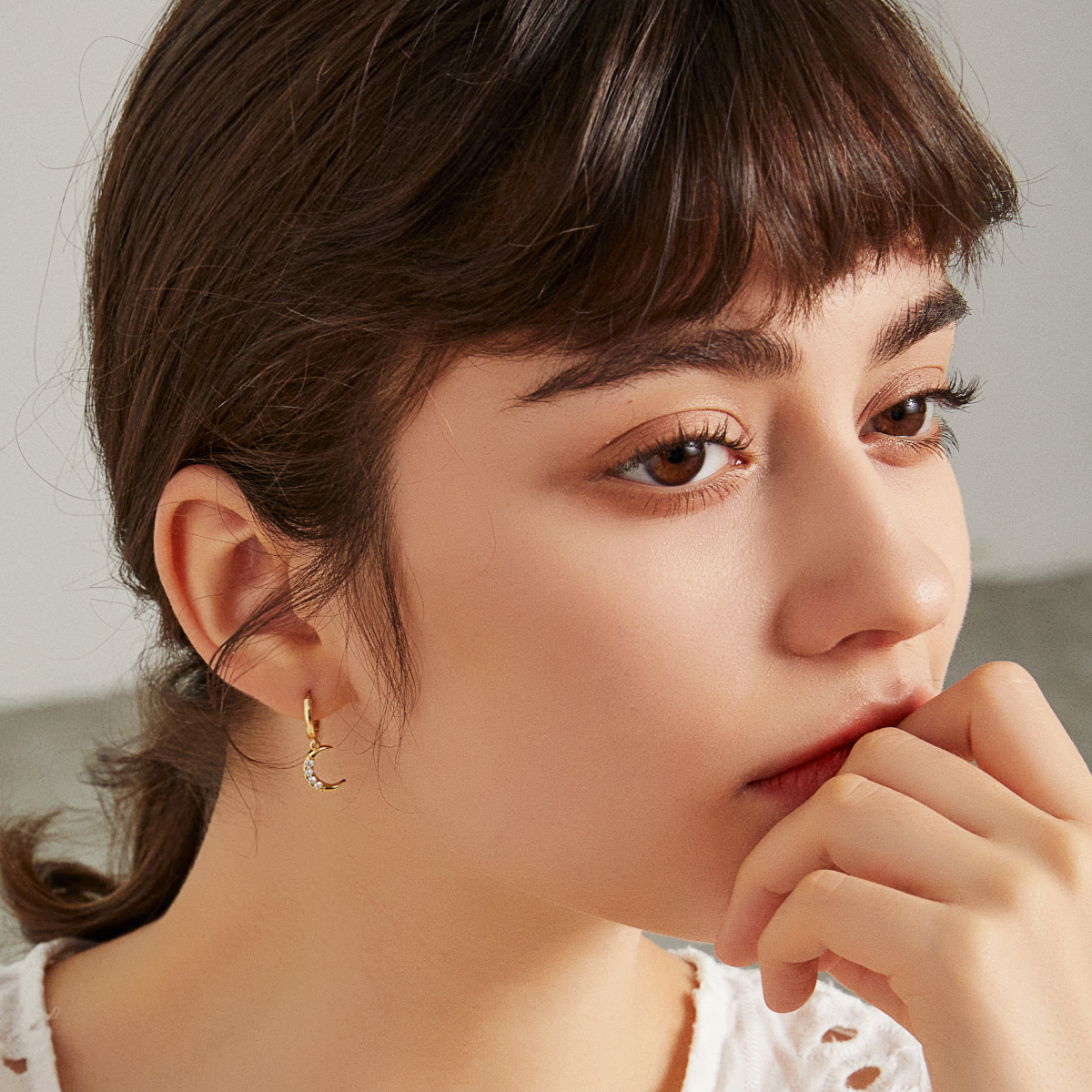 Mini Star and Moon Sleepers - Silver