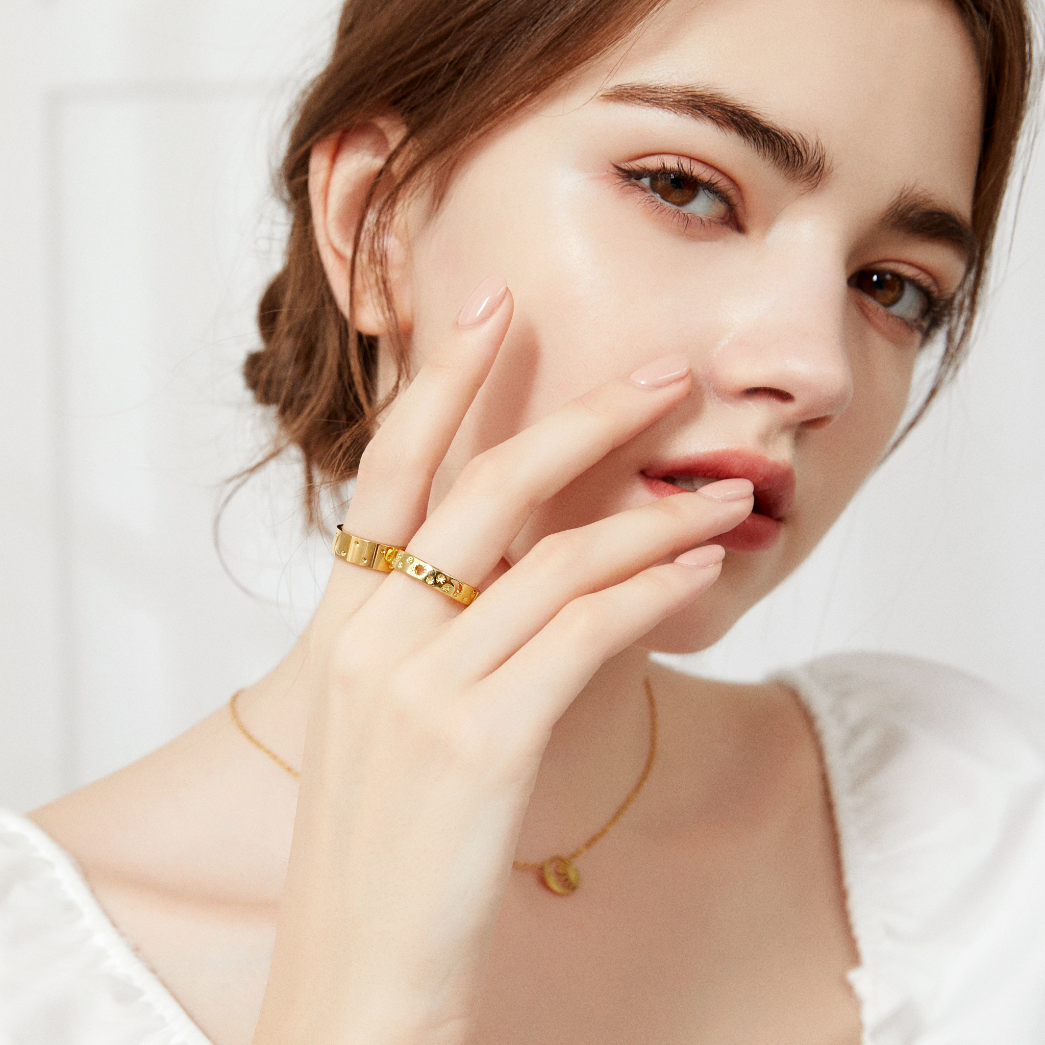 Across the Cosmo Ring - Yellow Gold