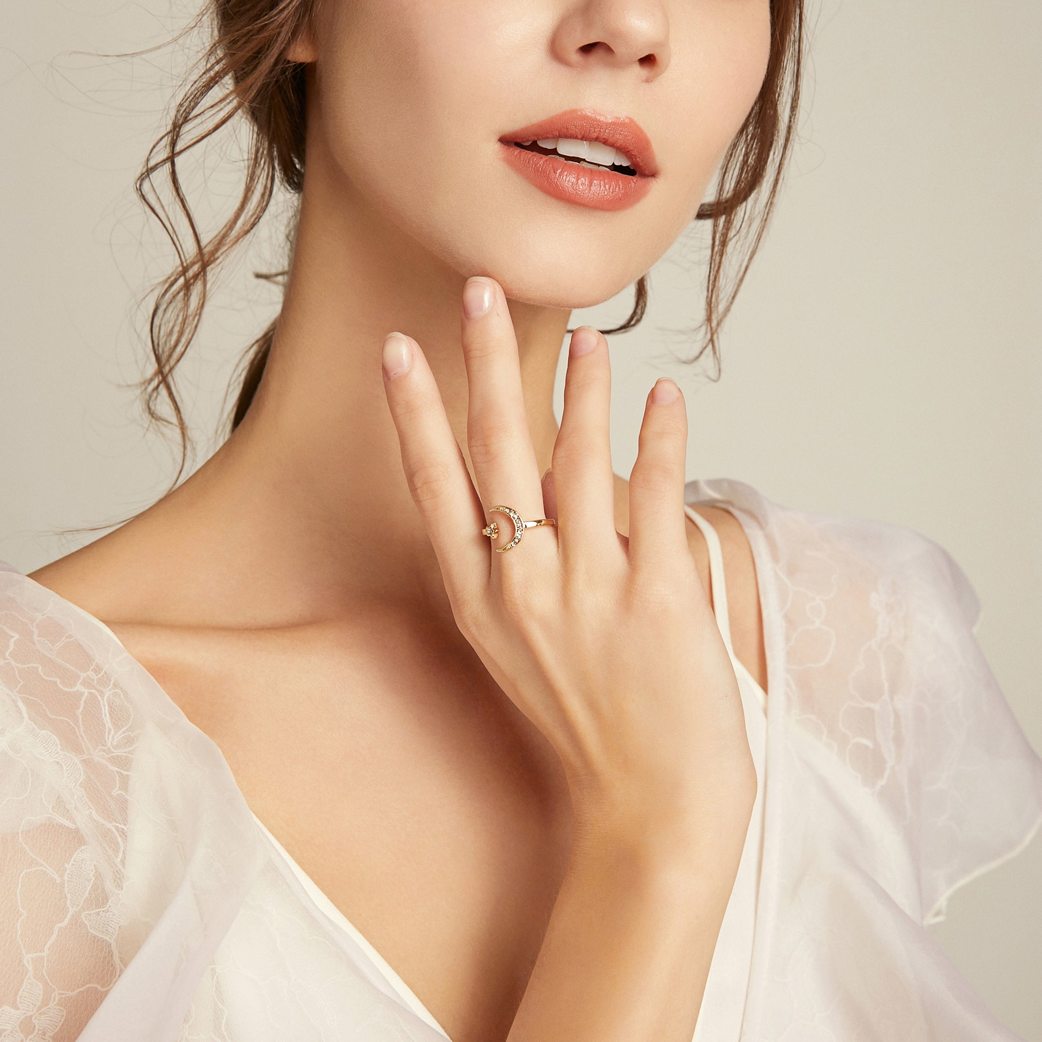 Wish Upon the Sparkling Sky Ring - Silver