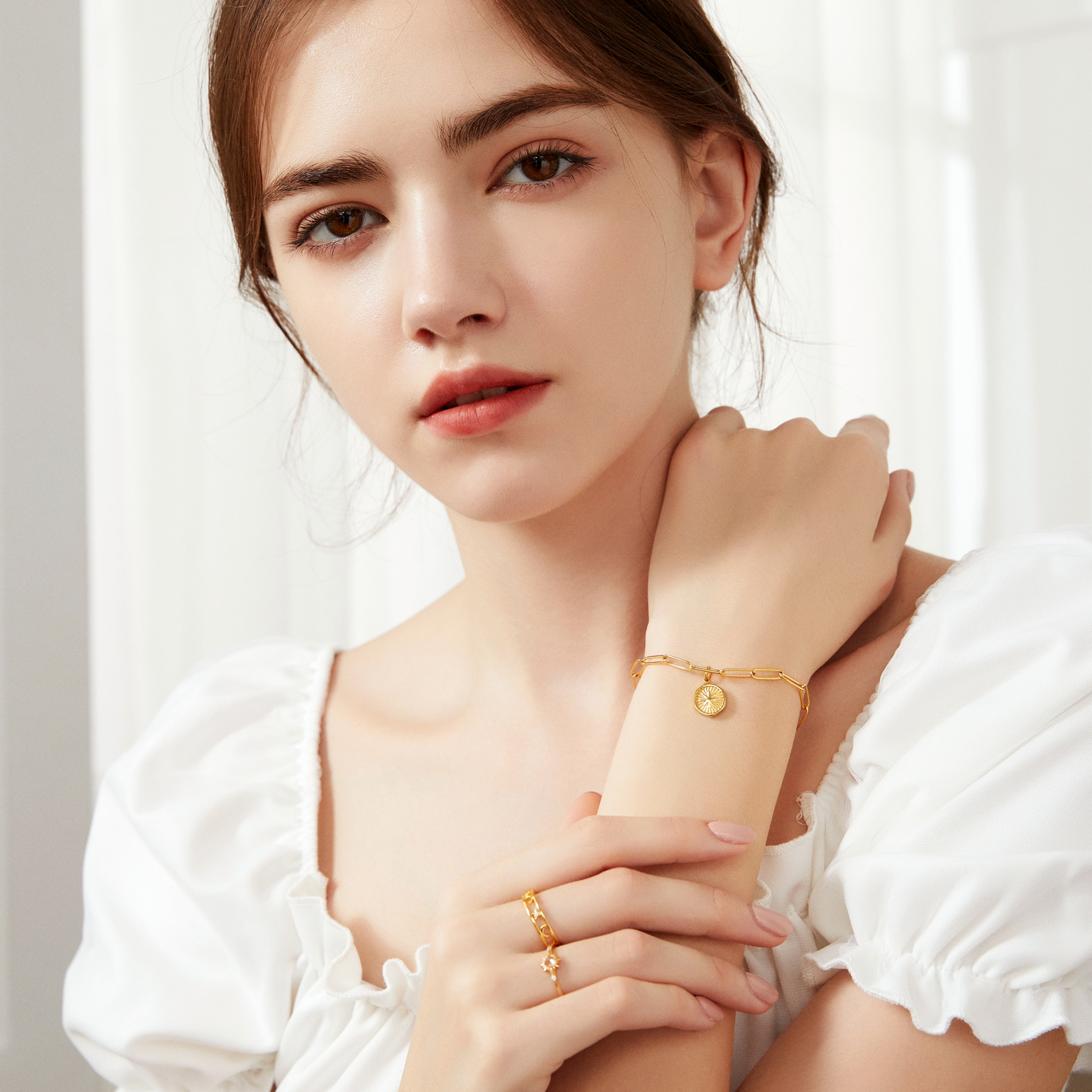 Guiding Star Bracelet - Yellow Gold