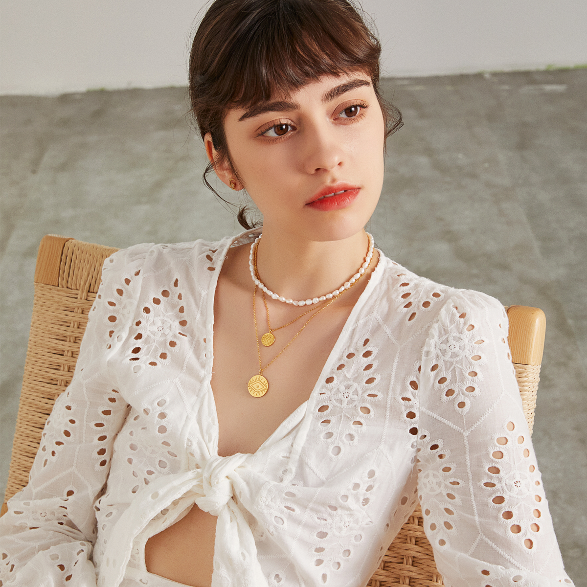 All Seeing Evil Eye Necklace