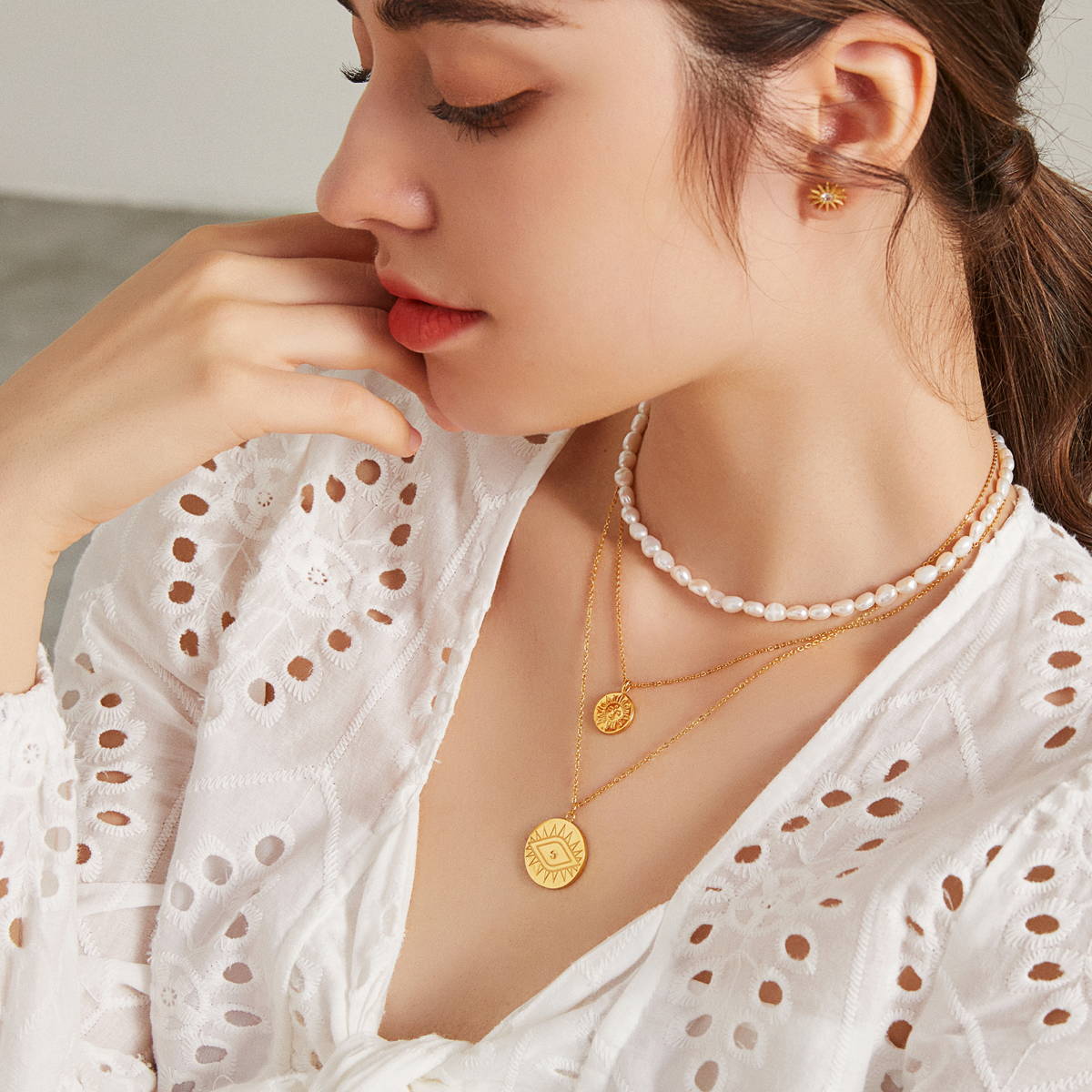 Ocean Jewels Pearl Choker