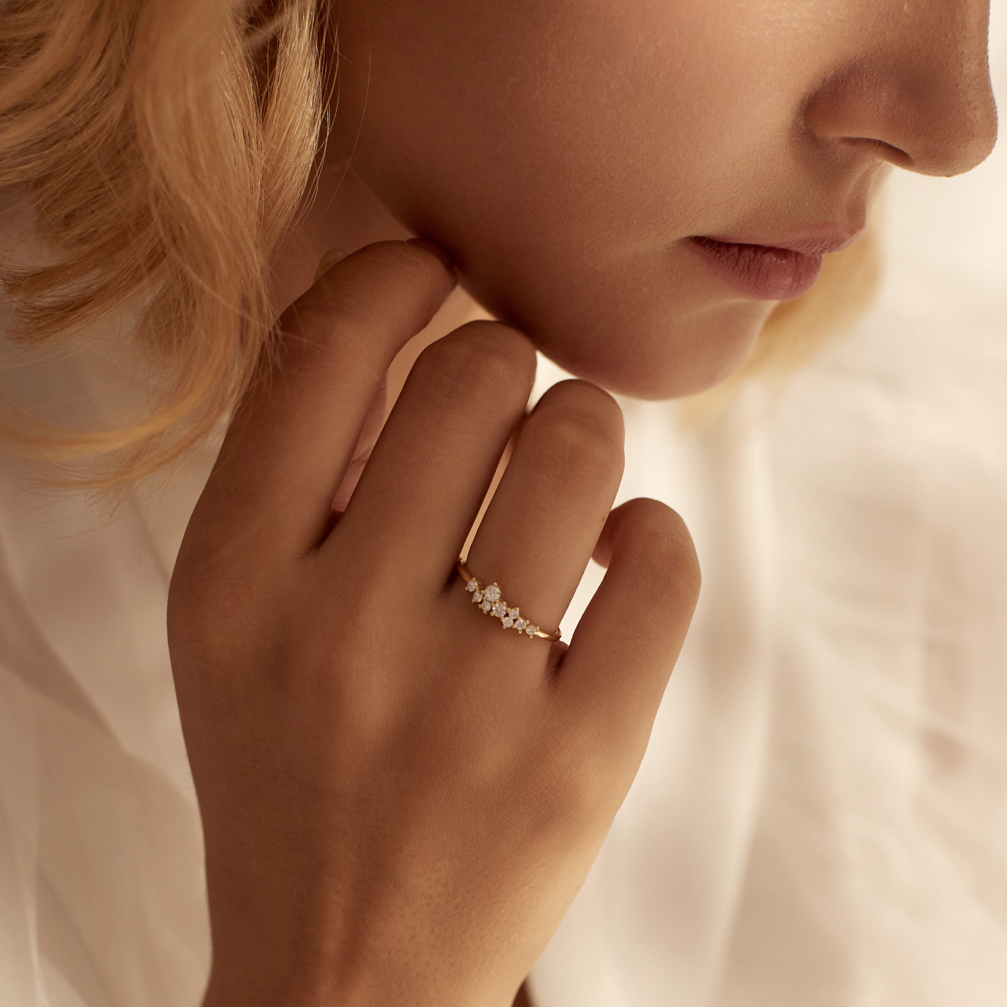 Serendipity Cluster Promise Ring