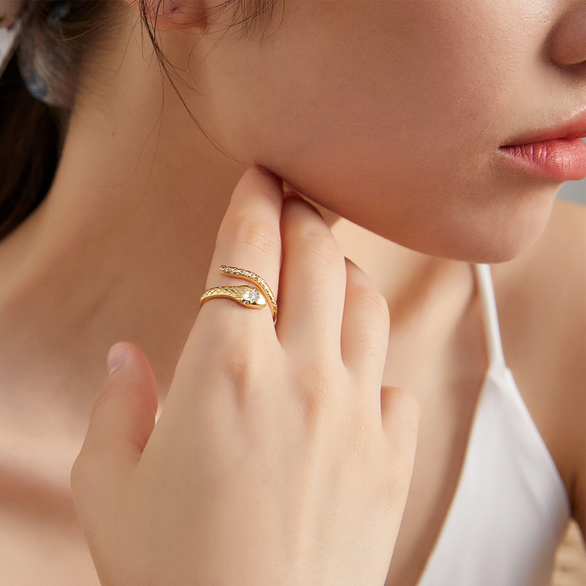 Ouroboros Serpent Ring