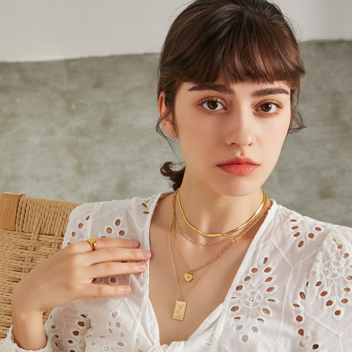 The Starry Sky Tarot Card Necklace