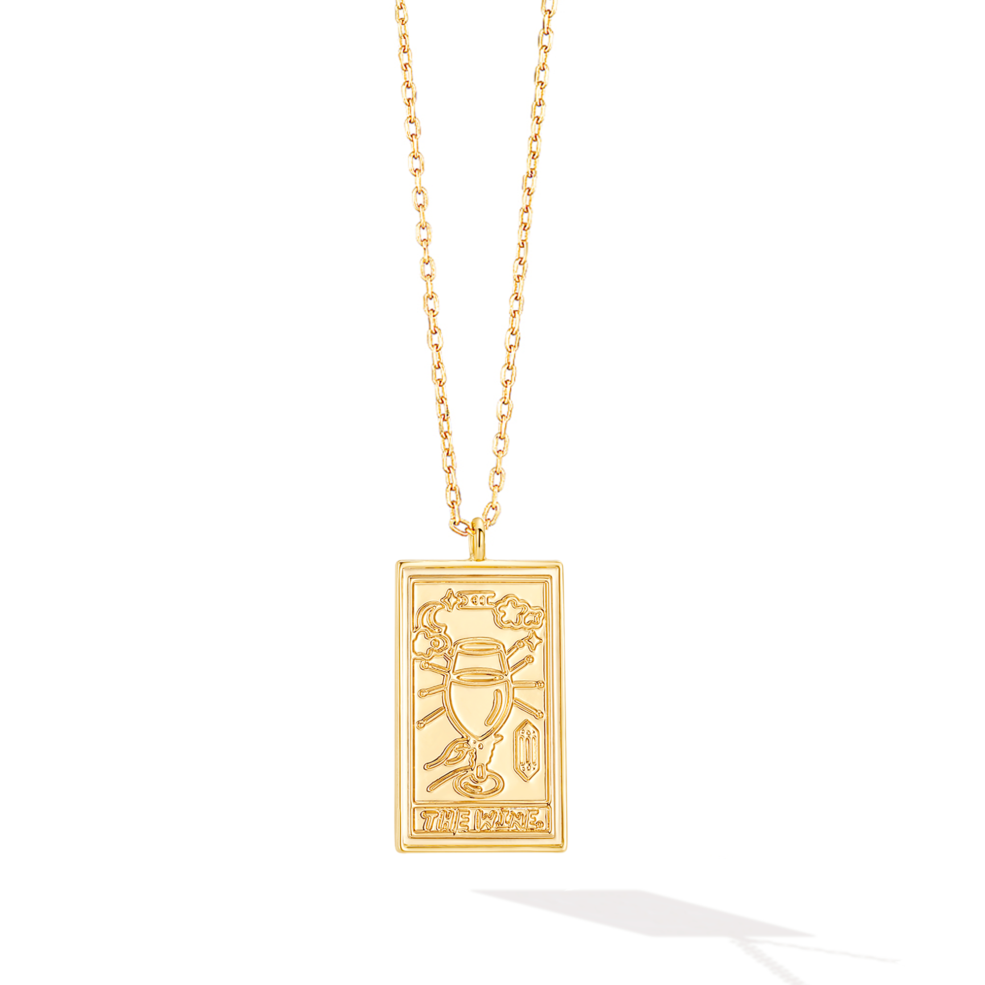 The Fine Wine Tarot Card Necklace