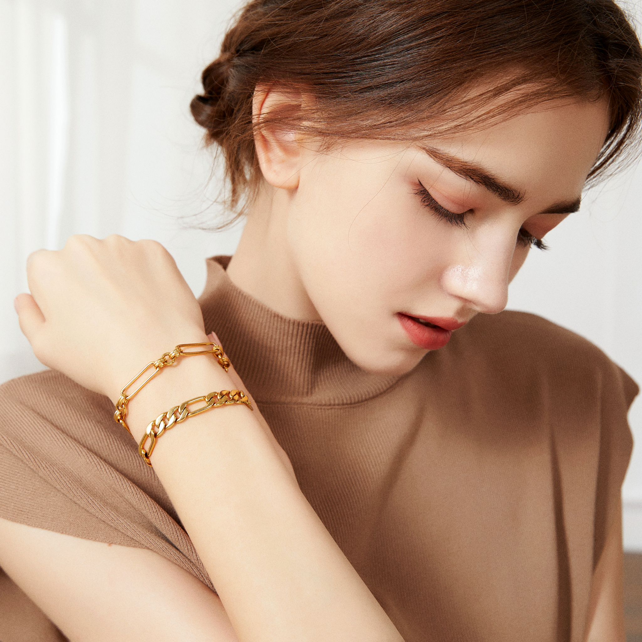 Athena Link Bracelet - Silver