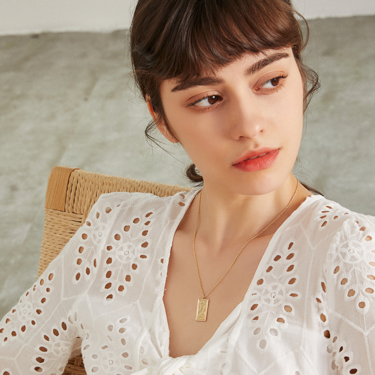 The Fine Wine Tarot Card Necklace