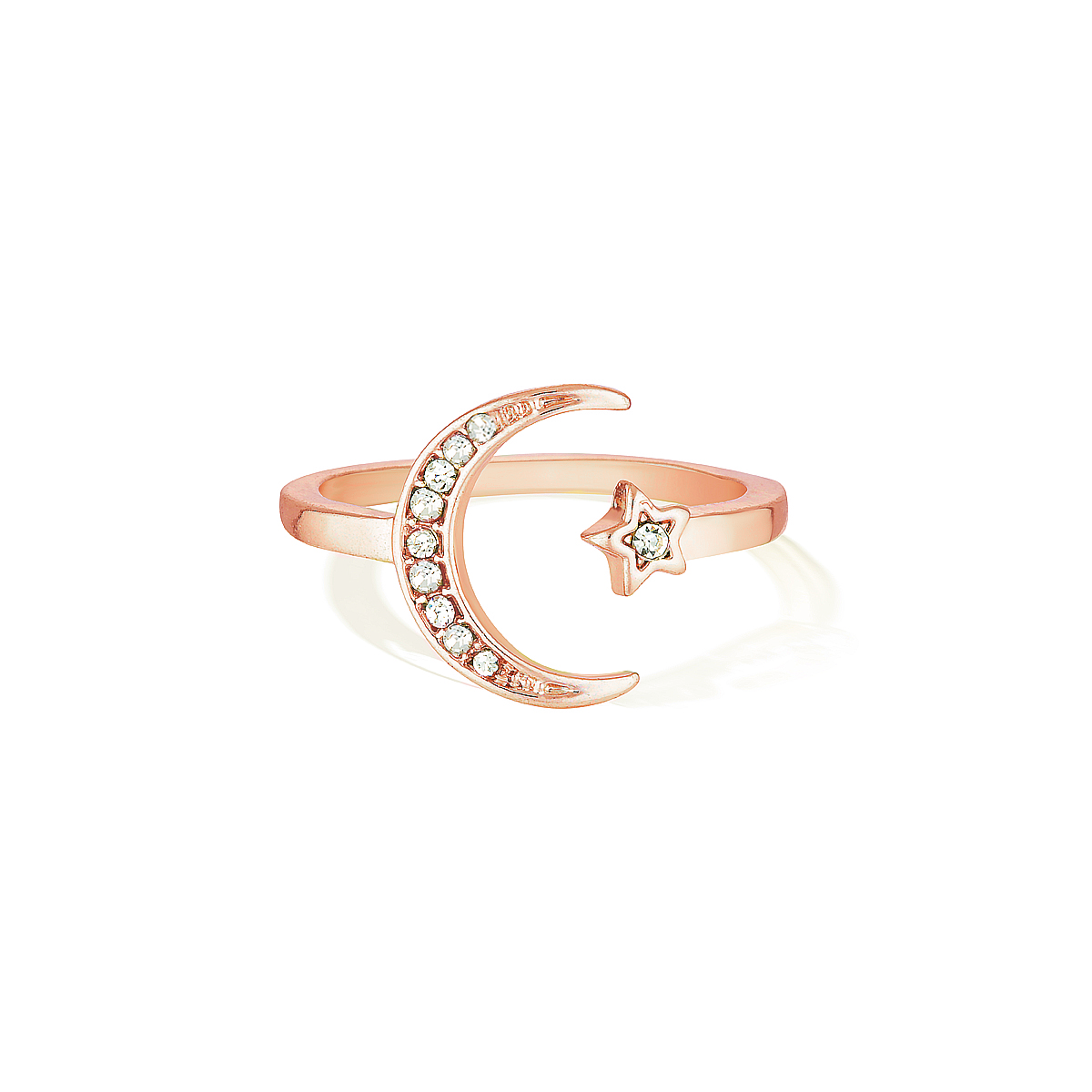 Wish Upon the Sparkling Sky Ring - Rose Gold