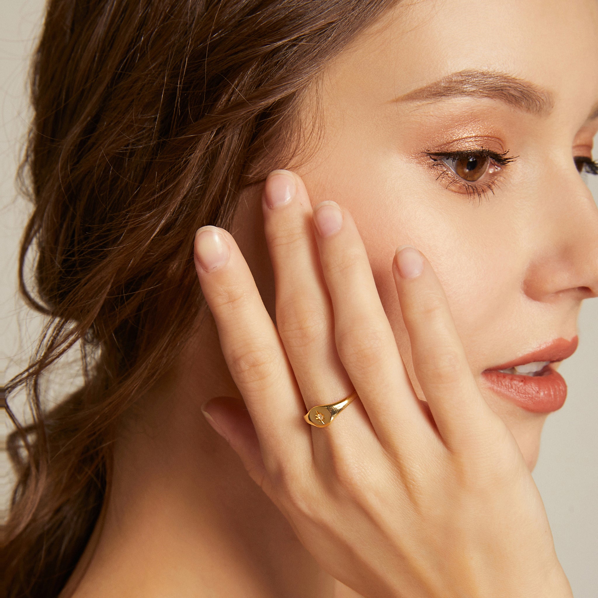 Luminous Ring - Yellow Gold