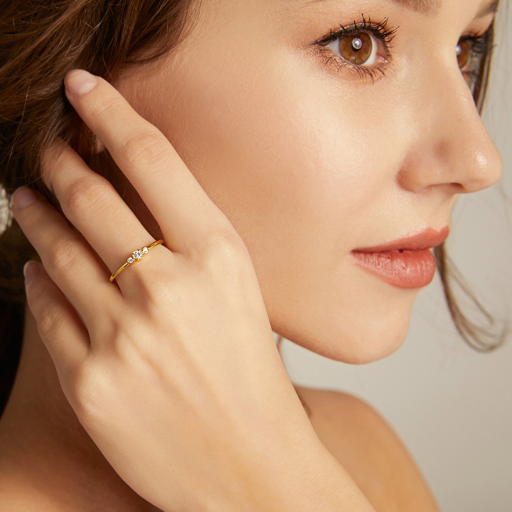 Love. Hope. Faith. Ring - Silver