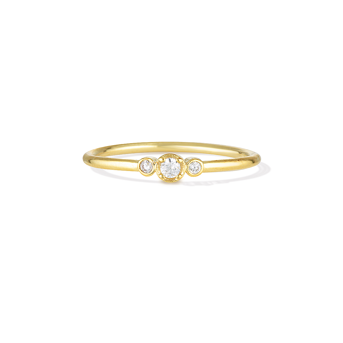 Love. Hope. Faith. Ring - Yellow Gold